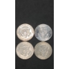 Image 4 : (4) 1964 90% Silver Kennedy Half Dollars - Face Value: $2.00