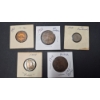 Image 1 : WORLD COINAGE LOT - 5 PCS - VARIOUS COUNTRIES SEE PICTURES FOR IDENTIFICATION