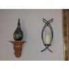 Image 2 : 6 Pc Grouping Of Wall Decor As Shown - Painting Not Included
