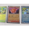 Image 3 : Three Near Mint Pokemon Black Star Promo Rev Holo Trading Cards Japanese - Three Starters!