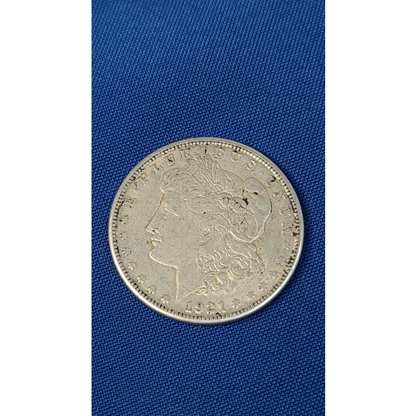 1921-S 90% Silver Morgan Dollar 