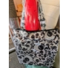 Image 1 : New Large Black Patent & Silver Sequin Tote Bag