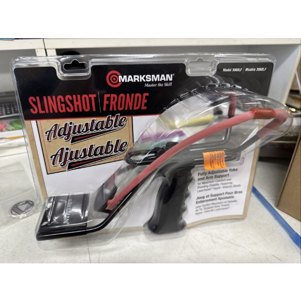 Brand New Marksman Laserhawk Adjustable Professional Slingshot - Built To Last