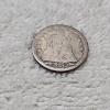 Image 2 : 1853 Seated Liberty 90% Silver Dime FV: $.10