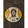 Image 1 : 1976 Hank Aaron Isaly's Round Baseball Card - Mint Condition