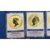 Image 5 : (9) Assorted American Mint CuNi 24K Gold Layered Replica Coins 