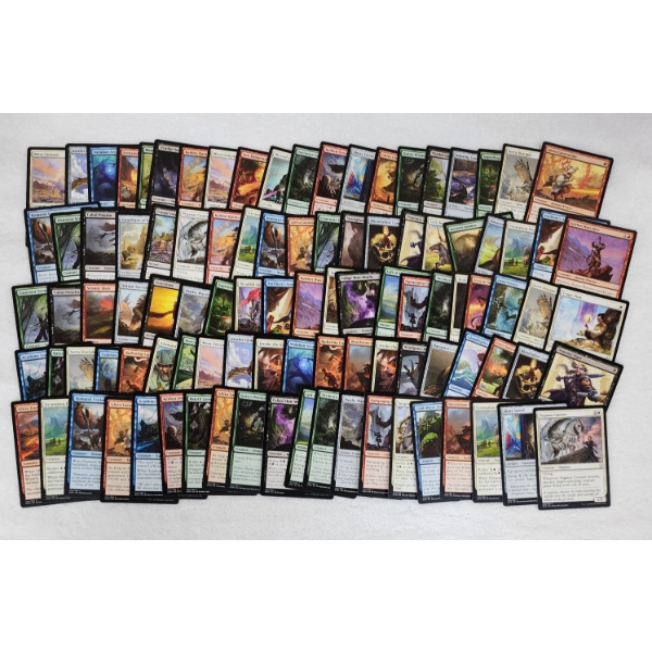 Over 100 Assorted MTG Magic The Gathering Trading Cards ~ Mostly From the Dominaria Set