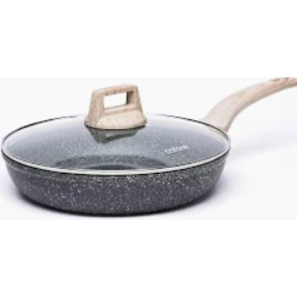 BRAND-NEW!!! CAROTE 10-Inch Nonstick Frying Pan Skillet with a Glass Lid