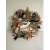 Image 1 : Baseball Homemade Wreath with Rawlings Baseballs