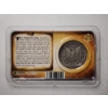 Image 3 : 1884 United Stated Morgan 90% Silver Dollar From Comstock Lode with Information Display