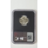 Image 4 : NGC 1943-P MS 66 Jefferson 35% Silver Wartime Nickel With Original Mint Bag Fragment 