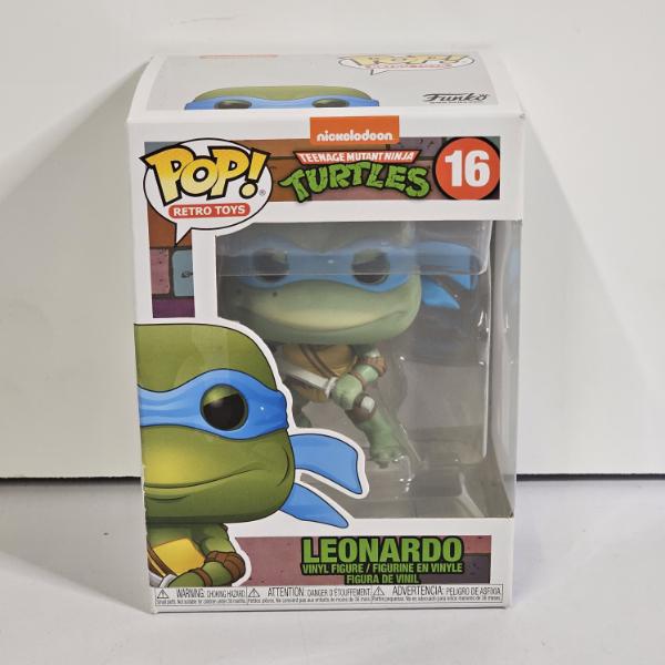 Funko Pop! Retro Toys #16 Teenage Mutant Ninja Turtles Leonardo Vinyl Figure 6.25"