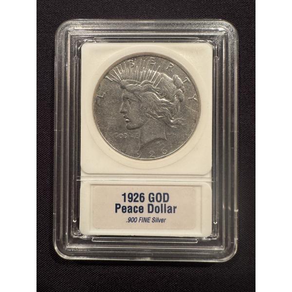 1926 United States Peace Silver Dollar 