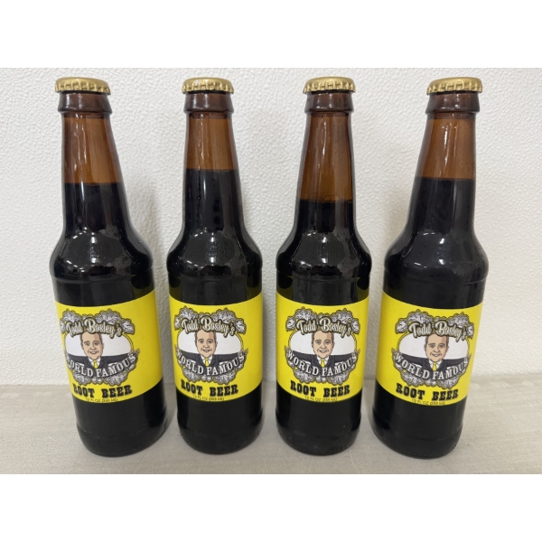 Todd Bosley's World Famous 4 Pack Of Root Beer - Brand New & Delicious
