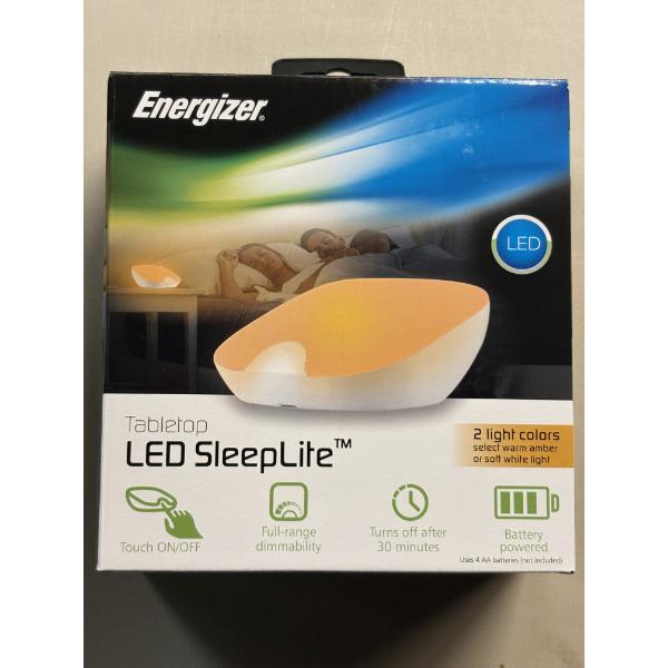 Brand New In the Box - Energizer Table Top SleepLite - LED - 2 Light Colors