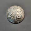 Image 1 : Indian Head Buffalo Silver Round - 1 Troy oz .999 Fine Silver - Mint Condition 