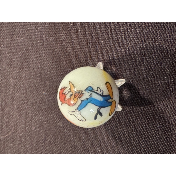 Vintage Woddy WoodPecker  Promotional Advertising Marble - Mint Condition
