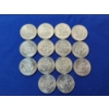 Image 2 : x14 1964 Kennedy Half Dollars - 90% Silver FV: $7.00