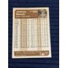 Image 2 : Johnny Bench Third Base Trading Card - Fleer - Autographed Card - Cincinnati Reds - Fleer 584 - 1983