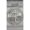 Image 2 : PCGS Premier 2014 MS69 1 Troy Ounce .999 Fine Silver American Eagle
