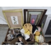 Image 3 : Glass Locking 24''x18'' Display Board, Kitchen Items, Table Linens, Art Work, Frames, & Much More! -