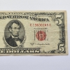 Image 3 : United States Series 1953 B $5 Red Seal Note