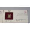 Image 6 : (5) First Day Issue Historical Events Replica Gold United States Stamps 