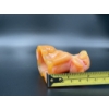 Image 9 : Degenhart Dogs - Tangerine - Adorable Uranium Glass Dog Figurine - ~2.5 inches 