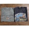 Image 1 : 2 Harley Davidson T-Shirts - 1 Long Sleeve (grey) and 1 Short Sleeve