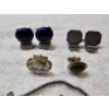 Image 3 : Pocketwatch plus 3 Sets of Cufflinks (124.5g)
