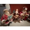 Image 2 : *Pick Up At Mantua Home-No Shipping Available*  Orange Tote of Christmas Decor - Reindeer - Santa 