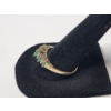 Image 2 : Gorgeous 14K Yellow Gold Emerald and Ring - Size 9.5 - TW: 3.1g