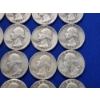 Image 5 : x25 Assorted Years 90% Silver Washington and Standing Liberty Quarters FV: $5.00