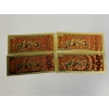 Image 2 : Looney Tunes "100" Dollar Gold Foil Notes - Elmer Fudd - PePe Le Pew - Porky Pig - Yosemite Sam 