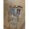 Image 2 : Excellent Condition MCM Federal Glass Aqua & Gold Steamboat Southern Comfort Cocktail Glass Set. Inc