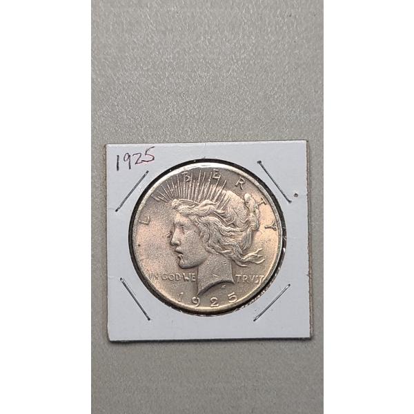 1925 90% Silver Peace Dollar 