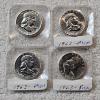 Image 1 : Four 1963 United States Franklin Half Dollars, Comprised of 90% Silver FV: $2.00