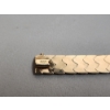 Image 4 : Beautiful 14K Gold Weave Detail Bracelet (Turkey)- 7.5 in - Total Weight 14.0g