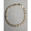 Image 2 : 14K Yellow Gold 8.5" Mariner Link Bracelet - Weight: 11.0g