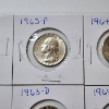 Image 3 : Six Assorted Years United States 90% Silver Washington Quarters - Face Value: $1.50