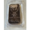 Image 2 : Rare Silver Towne One Ounce .999 Fine Silver Bar - Excellent Condition