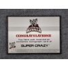 Image 2 : Hand Signed Super Crazy WWE 2008 Topps Wrestling Trading Card 