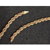 Image 3 : 10K Gold Twist Chain Necklace (Damaged) - Total Weight: 4.7g