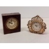 Image 1 : Lot Of 2 Small Vintage Clocks (Seth Thomas & Globe) both Fully Working - See Desc