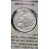Image 2 : 1926-S Silver Peace Dollar in First Commemorative Mint Display With Stamp