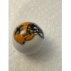 Image 4 : Vintage NFL New Orleans Saints One Inch Shooter Marble - Mint Condition