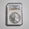 Image 1 : NGC MS70 Graded 2013-W Silver 1 Oz American Eagle Early Releases WEST POINT MINT EAGLE! 