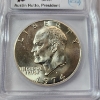 Image 2 : ICG MS76 United States 40% Silver Eisenhower Dollar Signed by Austin Hutto