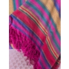 Image 4 : New Soft & Plush Boston Terrier & Beautiful Muliti Color Warm, Fringed Poncho