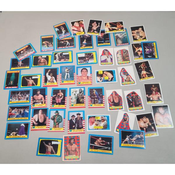 1980's Topps WWF Pro Wrestling Stars Trading Cards